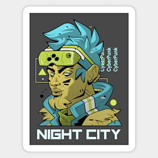 Cyberpunk 2077 Night City Magnet